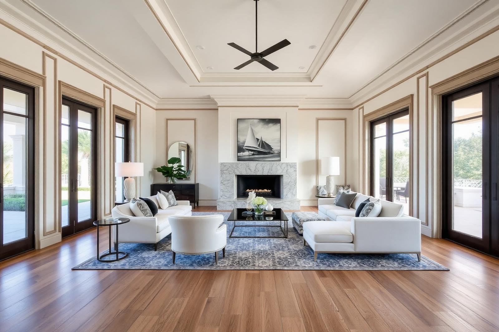 Modern living room remodel